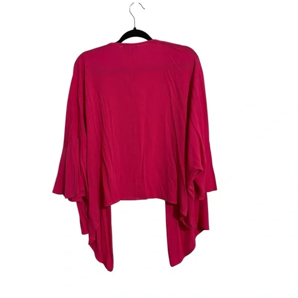 Torrid Gauze Tie Front Crop Kimono I Size: (0=12) - Picture 8 of 9